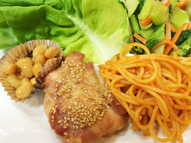 食事の写真
