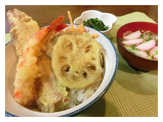 夕食の写真