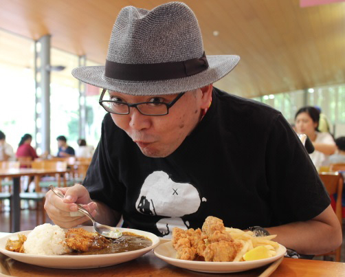 外食の様子