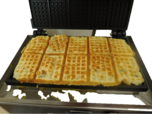 ワッフルの写真