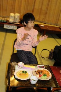 食事の様子