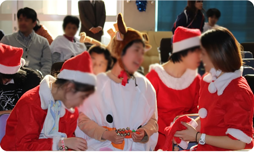 クリスマス会の様子