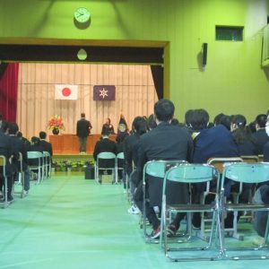 卒業式の様子2