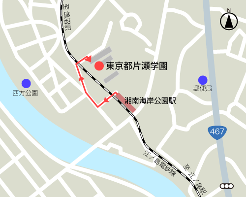アクセス地図