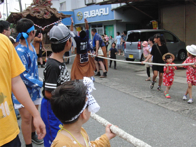 勝山地区祭礼の写真
