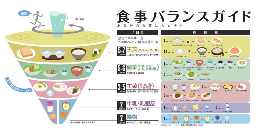 食事バランスガイド
