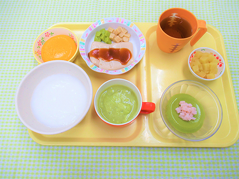 ソフト食の例の写真