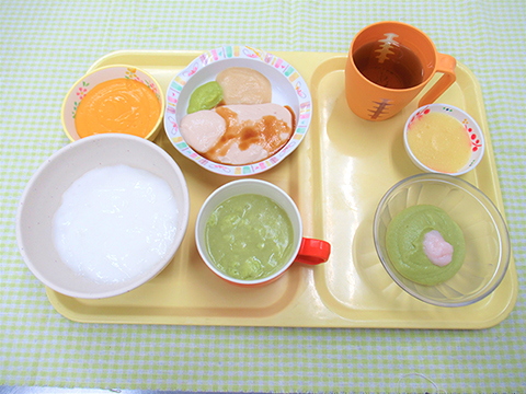 ミキサー食の例の写真