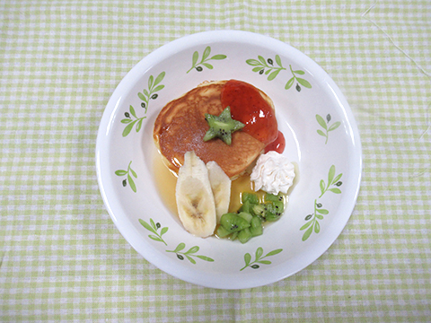 ホットケーキの写真