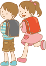 小中高生のイラスト