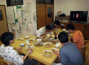 高齢児寮の様子1