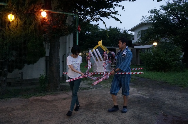 おみこしの写真