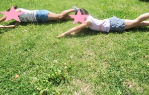 遊んでいる写真