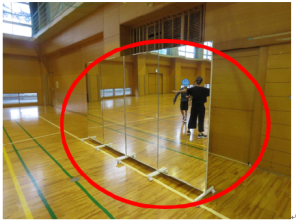 ダンス練習の様子