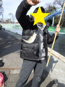 こちらも魚が釣れたようです