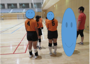 バレーボールの様子１