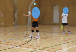 バレーボールの様子4