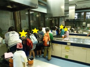 調理場の様子