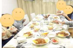 食事の様子