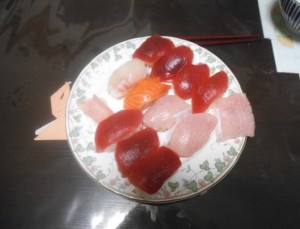 握ったお寿司