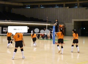 試合風景写真