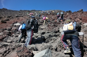 2日目登山の写真