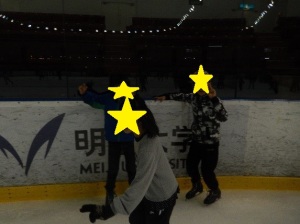スケートをする様子2