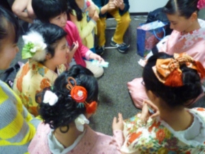 中高生のお世話係の写真