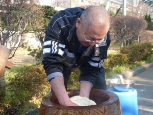 もちつきの様子2