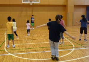 ダンスの練習風景の写真