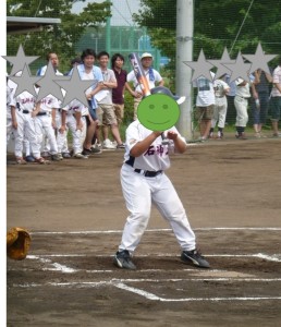 バッターの写真