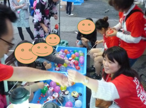ヨーヨー釣りの写真