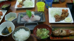 食事の写真