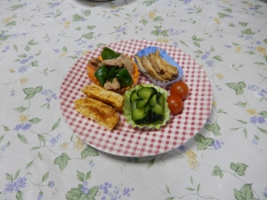 お弁当の具の写真