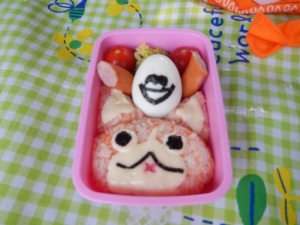 お弁当の写真