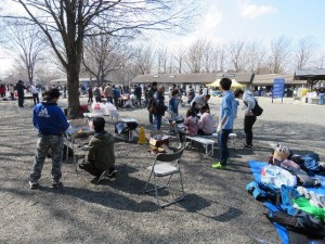 バーベキューを準備している様子1