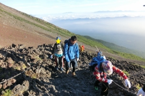 2日目登山の写真