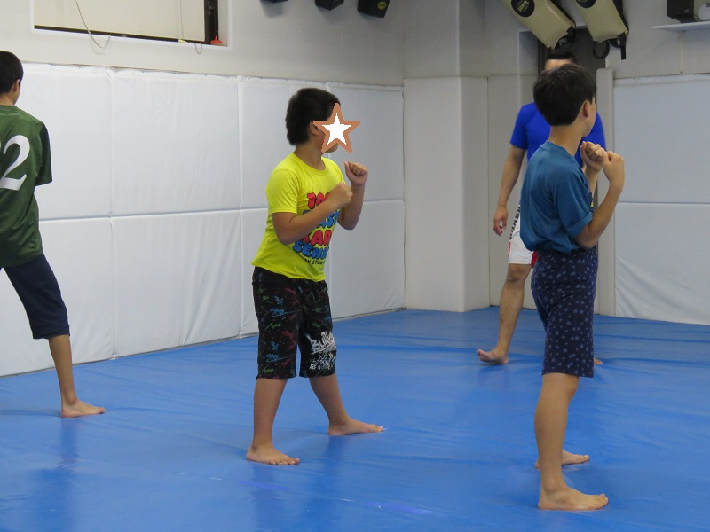 格闘技の練習1
