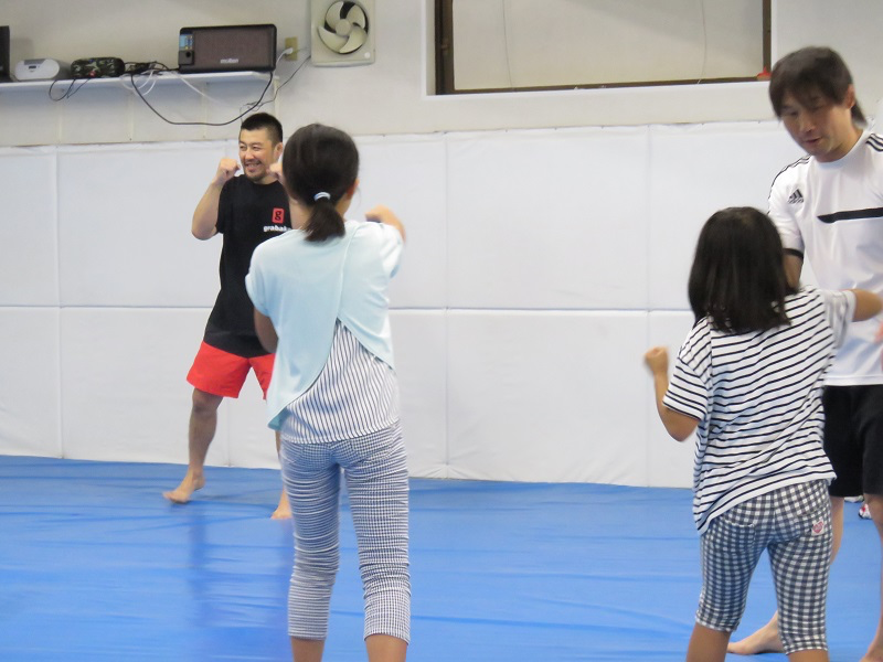 格闘技の練習3