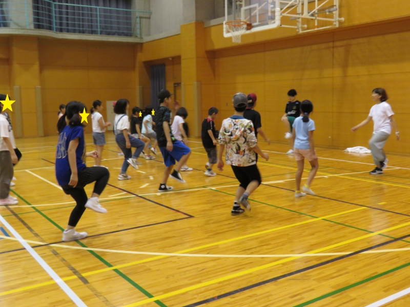 ダンス練習の様子1