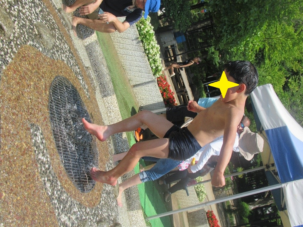 水遊び